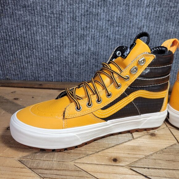 🔥 Vans SK8 HI MTE 2.0 DX Mens 9 Apricot /‎ Black All Weather Hiking Shoes Boots - Picture 5 of 11